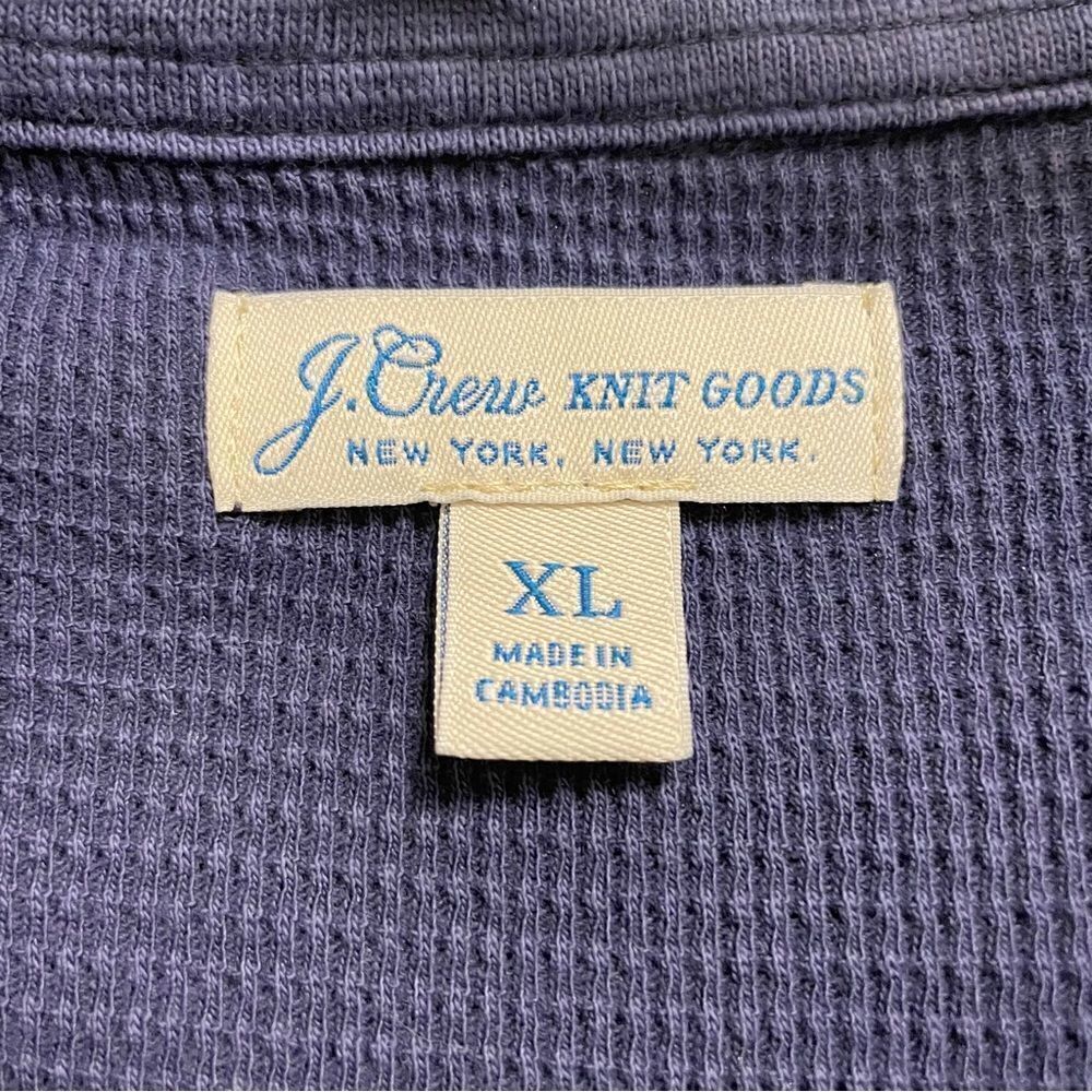 J. Crew Waffle-lined Garment-Dyed Men’s Harbor Shirt - Size XL - Picture 5 of 5